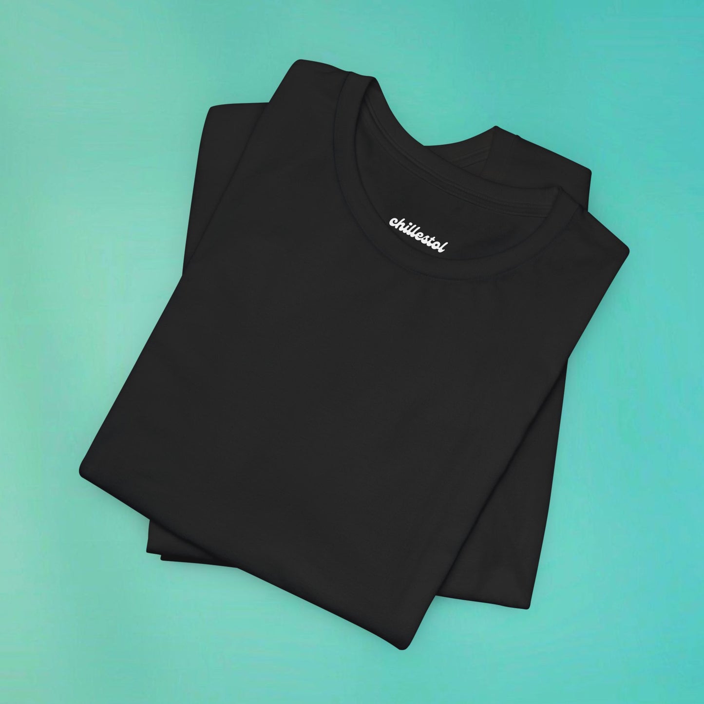 Chillestol Back Logo Black Tee