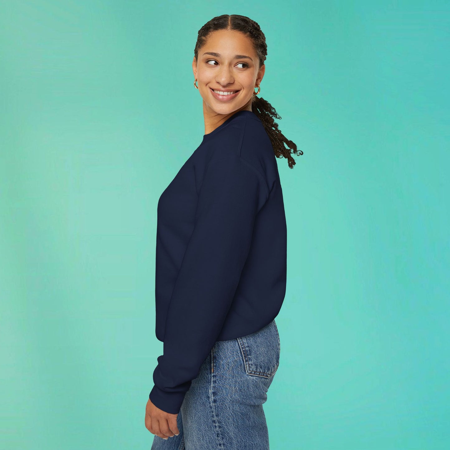 Faithfully Flawed Navy Sweatshirt