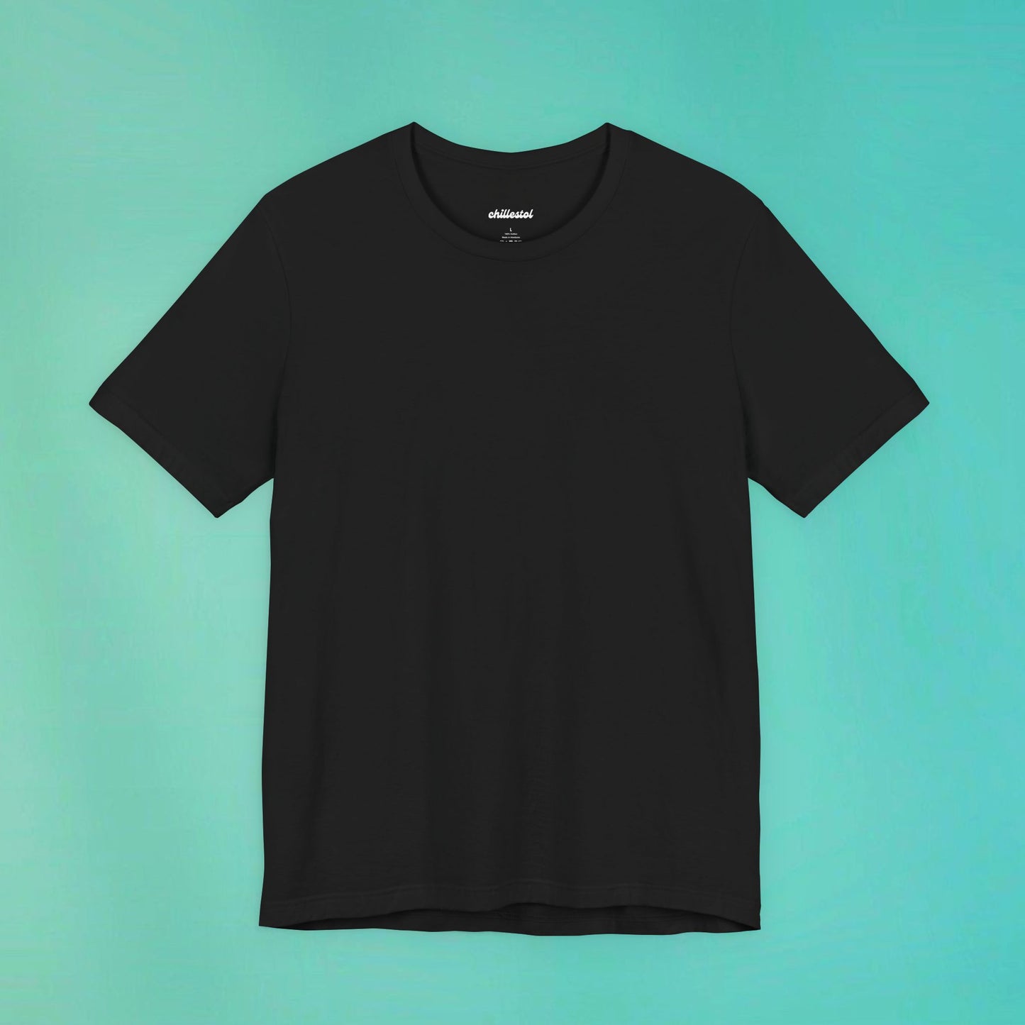 Chillestol Back Logo Black Tee