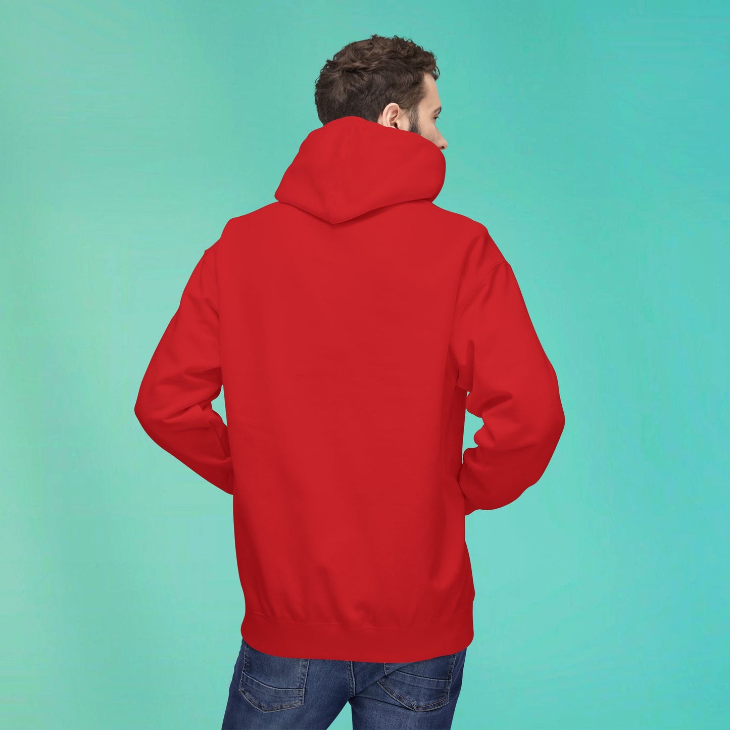 Faithfully Flawed Red Hoodie