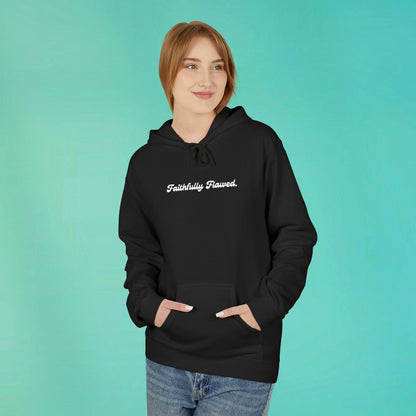 Faithfully Flawed Black Hoodie