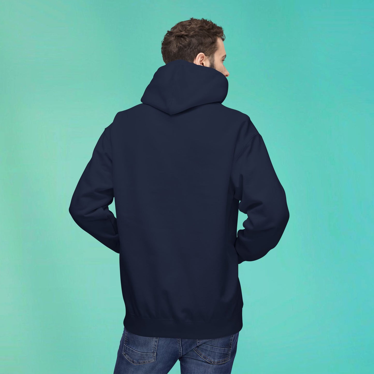 Faithfully Flawed Navy Hoodie