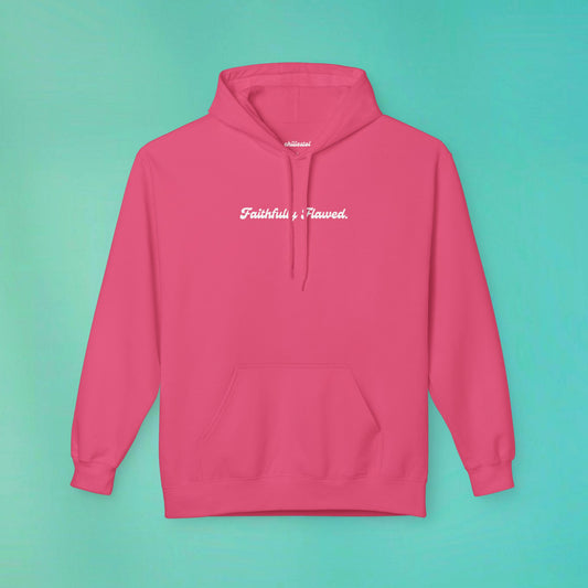 Faithfully Flawed Pink Hoodie