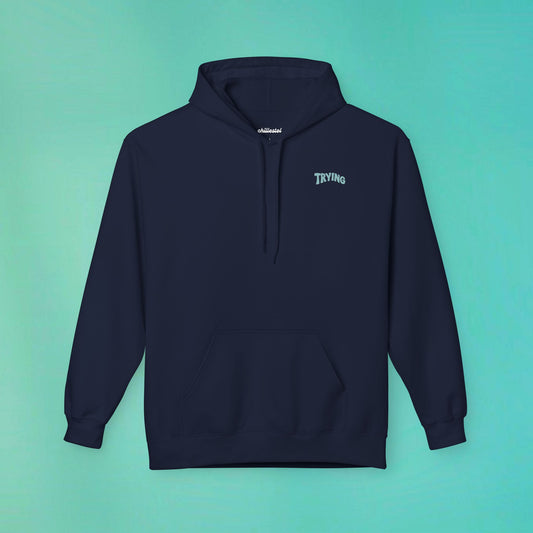 Trying My Best Navy Hoodie
